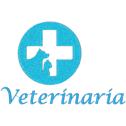 Matriz de Bordado Simbolo de Veterinária 2